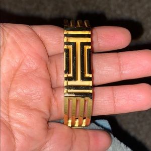 Tory Burch FitBit Flex bracelet gold.